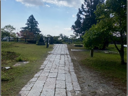 旧天上寺跡は史跡公園として整備されています。