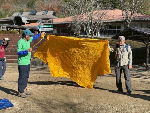 ツェルトの使い方・・・