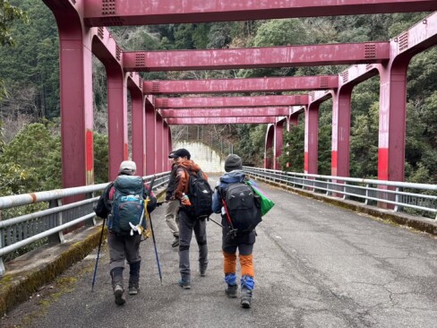 もう少しで、保津峡駅です。