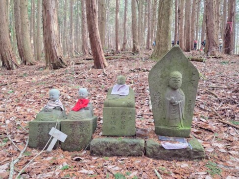 寄進された方のお名前と住所が彫られています。