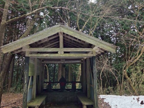 この中にも石仏が・・・。全部で八十八カ所あるそうな。