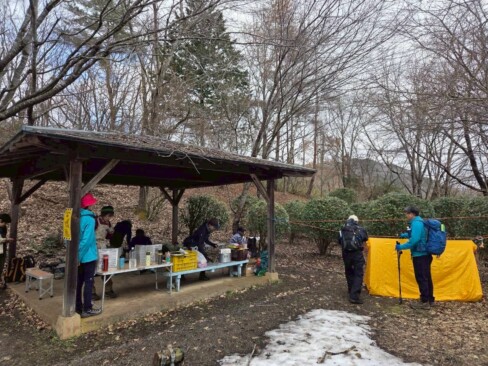 ランチの準備が着々と進んでます。楽しみーーー♬