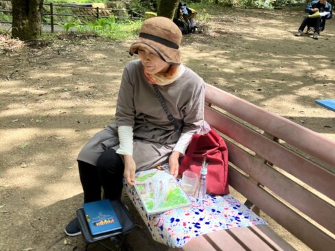 みんな、同じところを描いているのにね?・ ・ ・