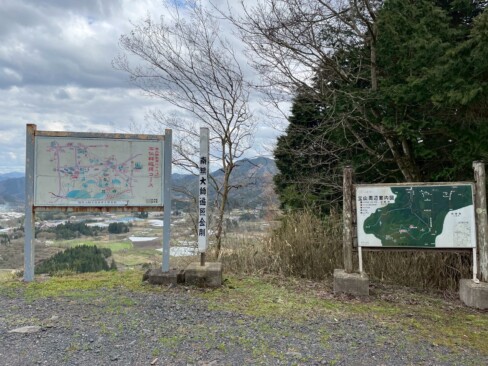 新春山行以来の宝山。ビュースポット。