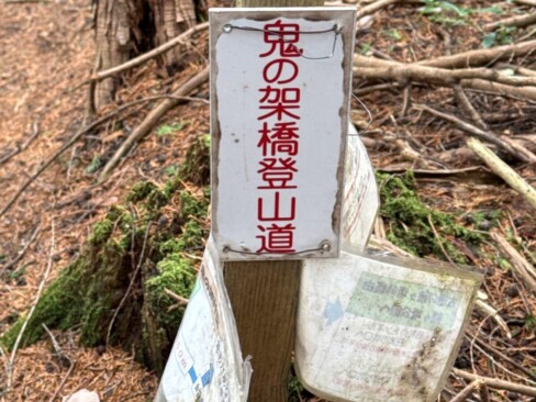 鬼の架け橋に向かって歩いて行きます。