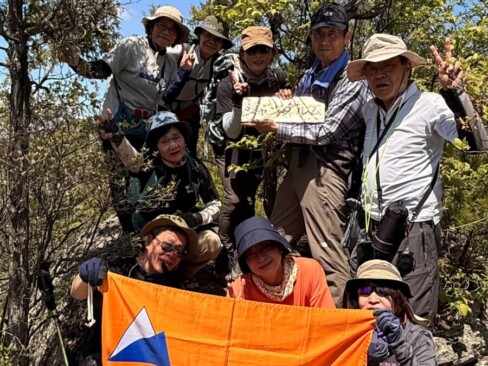 なんと!!『ジャンダルム』に到着。本日10座目。