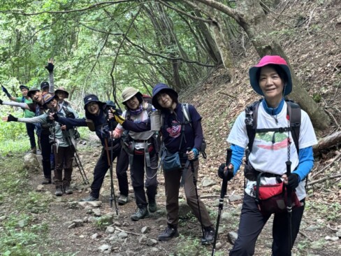 頑張って山頂を目指すよーーー