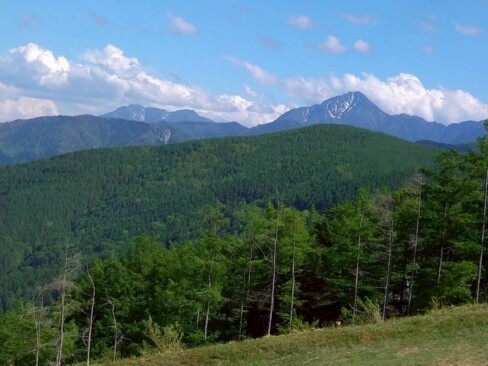 甲斐駒ヶ岳と鳳凰三山・・・かっこいい♡