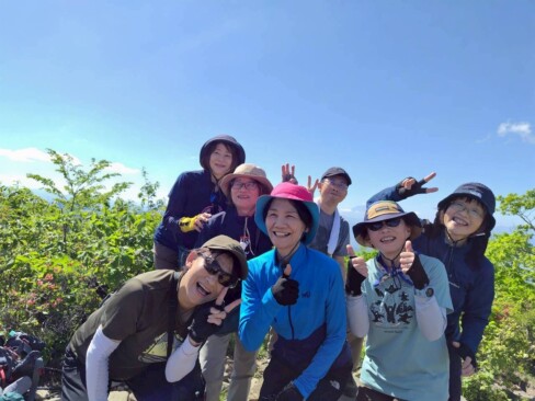 富士山をバックに撮ったはずなんだけど・・・気のせい?